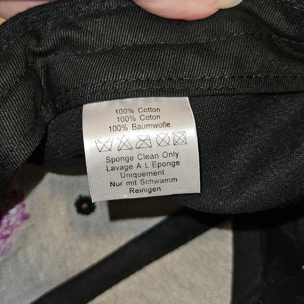 Manchester United New Era Hat Cap ~ 2005 ~ Black and Purple ~ NWT - Picture 8 of 8